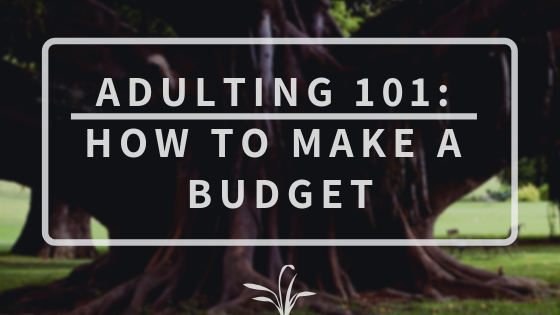 Title Graphic - Adulting 101: How to Make A Budget