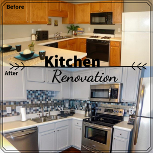 Renovated Kitchen Before and After