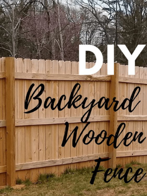 Backyard Fence Pin