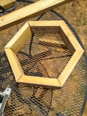 How to Build DIY Wooden Hexagon Shelves