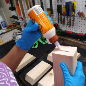 Do It Yourself Hexagon Shelves